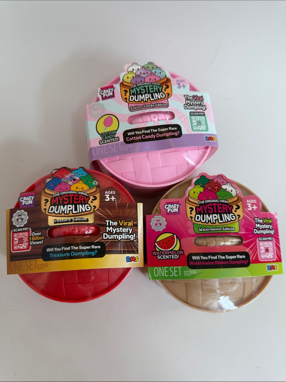 RMS Mystery Dumplings Cotton Candy, Treasure and Watermelon